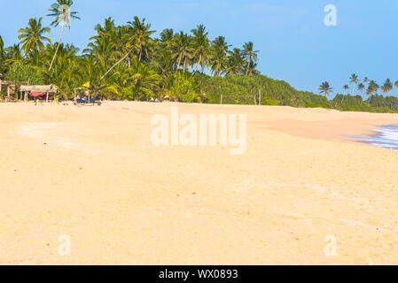 Tangalle, die Medaketiya Beach, einem der schönsten Strände im Süden Stockfoto