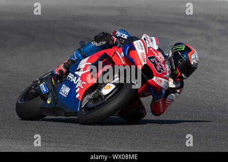 FRANCESCO PECCO BAGNAIA, italienische Fahrer mit der Nummer 63 für DUCATI PRAMAC IN DER MOTOGP während Freitag Freies Training (FP1-FP2) Der Motogp von San Marino und Ri Stockfoto