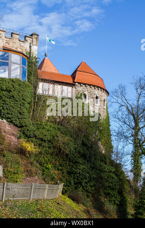 Elgersburg Schloss im Thüringer Wald Stockfoto