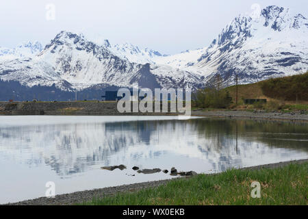 Hafen von Valdez, Prince William Sound, Alaska, Vereinigte Staaten von Amerika, Nordamerika Stockfoto