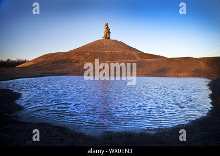 Halde Rheinelbe mit Himmelstreppe, Sky Treppen, Gelsenkirchen, Ruhrgebiet, Deutschland, Europa Stockfoto