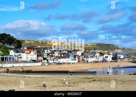 Anzeigen von Lyme Regis in Dorset. Stockfoto