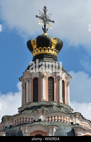 Details der Kirche des hl. Kasimir in Vilnius. Es ist die erste und älteste Barockkirche in Vilnius, im Jahre 1618 erbaut. Stockfoto