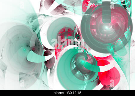 Fractal Image: Magic Balls. Stockfoto