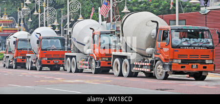 Fahrmischer, Kuala Lumpur, Malaysia Stockfoto