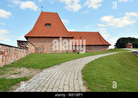 Alte Artillerie Bastion in der Altstadt von Vilnius, Litauen. Stockfoto