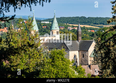 Bilder aus Gernrode im Harz Stiftskirche St. Cyriakus Stockfoto