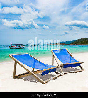 White Sand Beach. Vietnam Stockfoto