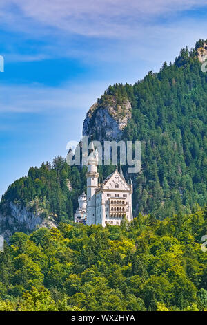 Schloss Neuschwanstein, Deutschland Stockfoto