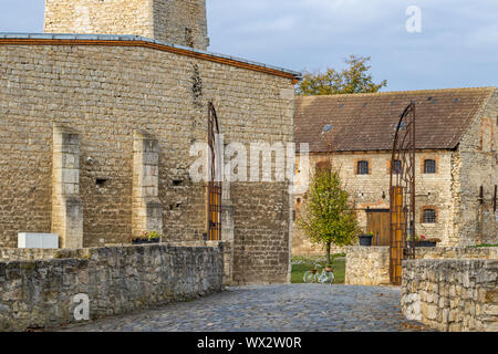 Burg Hausneindorf Bezirk Harz Stockfoto