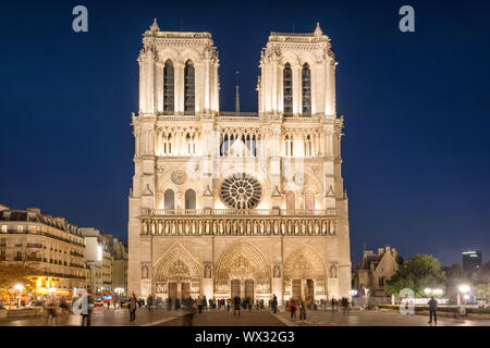 Notre Dame de Paris Stockfoto