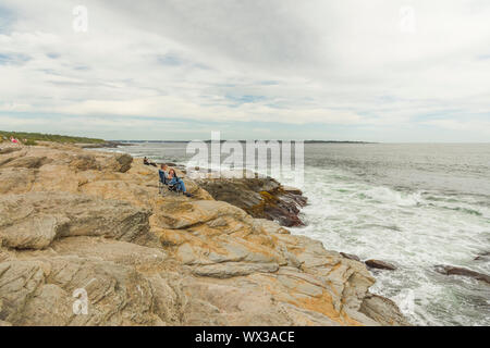Beavertail State Park, Rhode Island Stockfoto