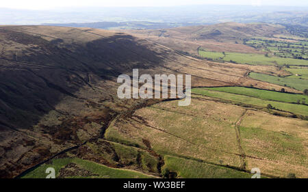 Luftaufnahme der North Pennines mountain range, Großbritannien Stockfoto