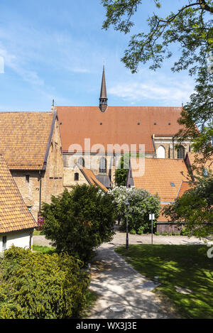 Kloster des heiligen Kreuzes, Rostock, Mecklenburg-Vorpommern, Deutschland, Europa Stockfoto