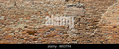 Rustikal ablaufen Mauer in Postergröße Stockfoto