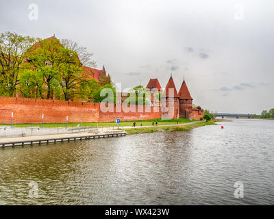 Burg des Deutschen Ordens in Malbork, Polen Stockfoto