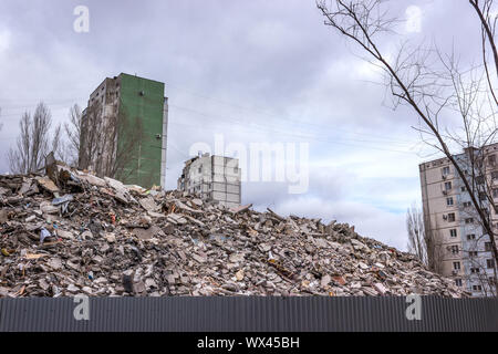 Abriss Haus. Stockfoto
