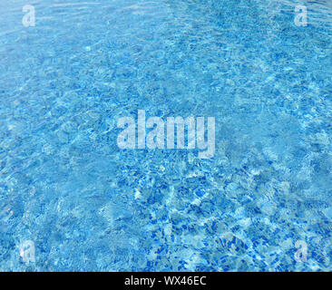 Poolwasser Stockfoto
