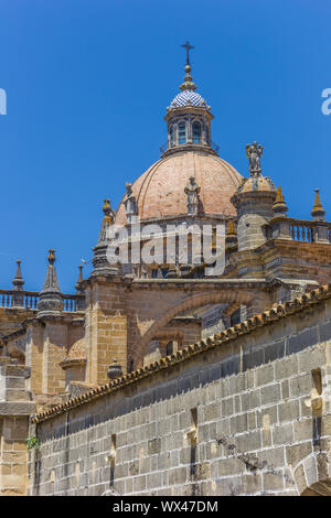 Kuppel der Kathedrale von Jerez de la Frontera, Spanien Stockfoto