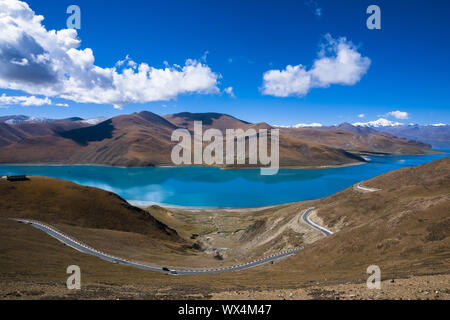 Mountain Road Stockfoto