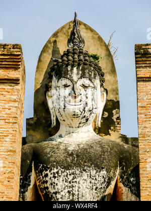 Statue von Buddha in Ayutthaya Thailand, digitale Foto Bild als Hintergrund Stockfoto