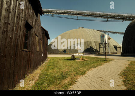 Riburg saltwork, Saldome, Moehlin, Schweiz Stockfoto