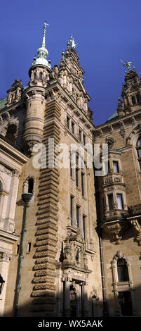 Rathaus im neo-renaissance Stil Stockfoto