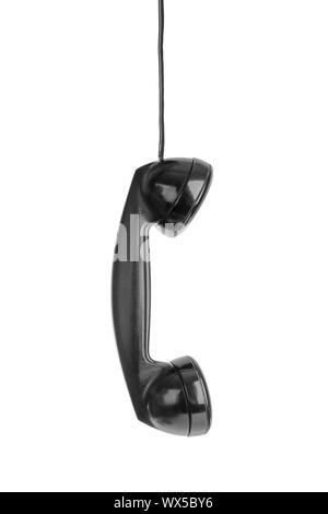 Jahrgang Telefon Empfänger Stockfoto