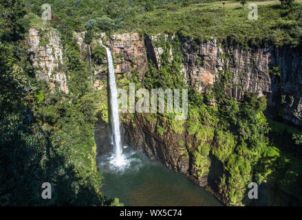 Mac Mac fällt in den Sabie, Panorama Route, Mpumalanga, Südafrika Stockfoto