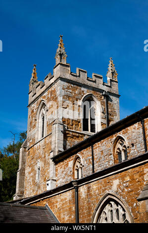 St. Thomas Becket Kirche, Skeffington, Leicestershire, England, UK Stockfoto