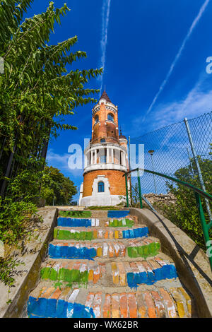 Gardos Turm in Zemun - Belgrad-Serbien Stockfoto