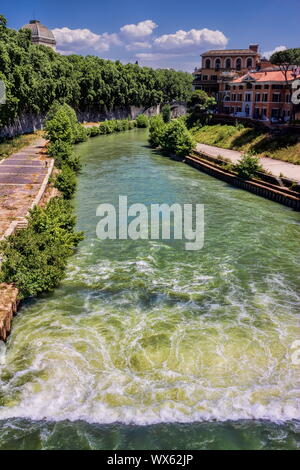 Rom, Tiberinsel Stockfoto