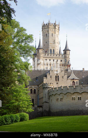 Die Außenseite des Schloss Marienburg in der Nähe von Hannover, Deutschland Stockfoto