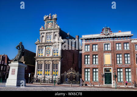 Hoorn Roode Steen Stockfoto