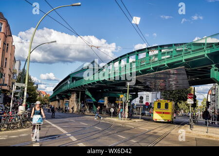 Berlin Schönhauser Allee Stockfoto