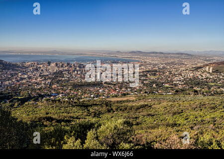 Panorama von Kapstadt Stockfoto