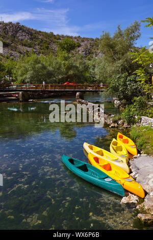 Fluss in Hancock - Bosnien und Herzegowina Stockfoto