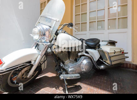 Bogota Military Museum Motorrad durch die Armee verwendet Stockfoto