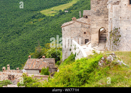 Elcito in Italien Marche Stockfoto