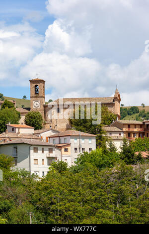 Crispiero in Italien Marche Stockfoto