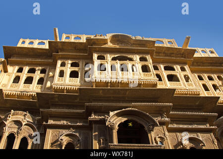 Jaisalmer. Festung und den Aufenthalt der Maharadscha von 12. Jahrhundert Stockfoto