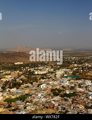 Pushkar Bereich Flachbau, Indien Stockfoto