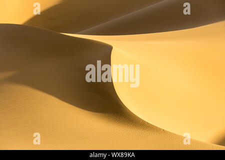 Desert sand Dünen closeup Stockfoto