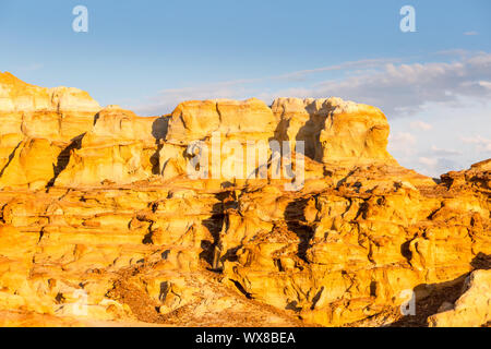 Yadan Relief closeup in Xinjiang Stockfoto