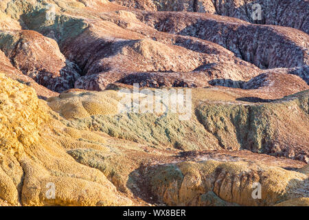 Xinjiang farbigen Reliefs closeup Stockfoto