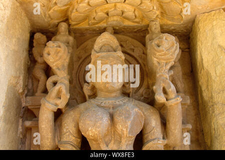 Alto - sein Mahnmal - Der Tempel von Khajuraho Stockfoto