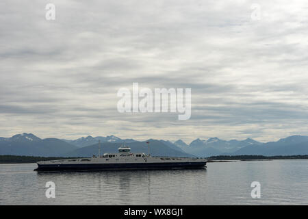 Berge Panorama Südlich von Molde, Norwegen Stockfoto