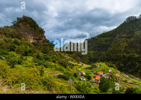 Mountain Village - Madeira Portugal Stockfoto