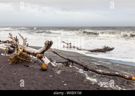 Jade Strand Hokitika, Neuseeland Stockfoto