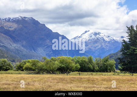 Landschaft im Süden von Neuseeland Stockfoto